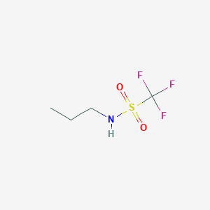 molecular formula C4H8F3NO2S B1454248 1,1,1-三氟-N-丙基甲磺酰胺 CAS No. 34310-27-5