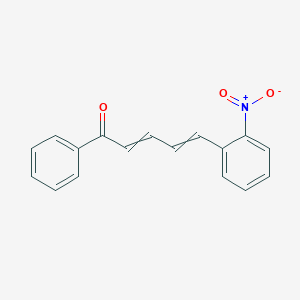 5-(2-Nitrophenyl)-1-phenylpenta-2,4-dien-1-one