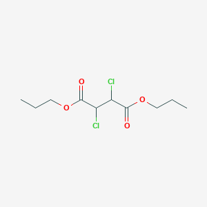 Dipropyl 2,3-dichlorobutanedioate