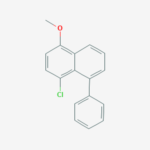 4-Chloro-1-methoxy-5-phenylnaphthalene