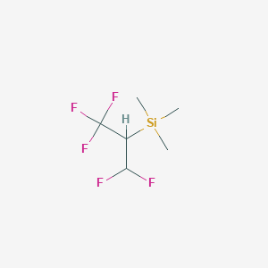 Trimethyl(1,1,1,3,3-pentafluoropropan-2-yl)silane