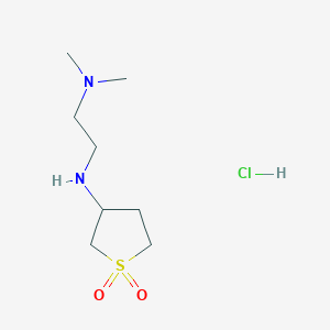 N'-(1,1-dioxidotetrahydrothien-3-yl)-N,N-dimethylethane-1,2-diamine hydrochloride