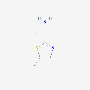 2-(5-Methyl-1,3-thiazol-2-yl)propan-2-amine