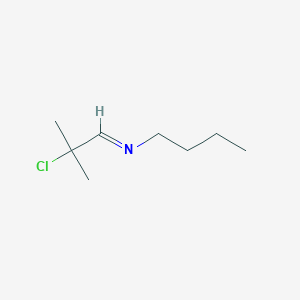 (1E)-N-Butyl-2-chloro-2-methylpropan-1-imine