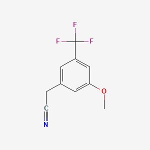 3-Methoxy-5-(trifluoromethyl)phenylacetonitrile