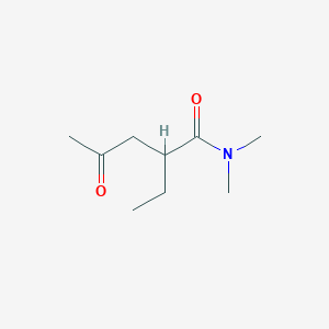 2-Ethyl-N,N-dimethyl-4-oxopentanamide