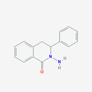 2-Amino-3-phenyl-3,4-dihydroisoquinolin-1(2H)-one