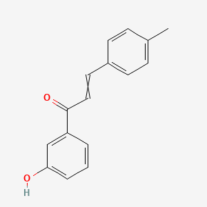 1-(3-Hydroxyphenyl)-3-(4-methylphenyl)prop-2-en-1-one