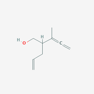 3-Methyl-2-(prop-2-en-1-yl)penta-3,4-dien-1-ol