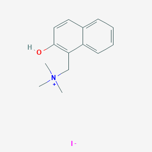 (2-Hydroxynaphthalen-1-yl)-N,N,N-trimethylmethanaminium iodide