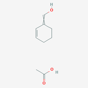 Acetic acid;cyclohex-2-en-1-ylidenemethanol