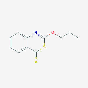 2-Propoxy-4H-3,1-benzothiazine-4-thione