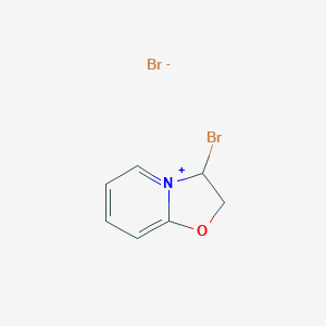 3-Bromo-2,3-dihydro[1,3]oxazolo[3,2-a]pyridin-4-ium bromide