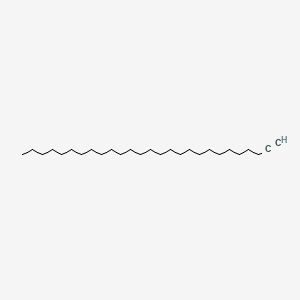 molecular formula C27H52 B14542764 Heptacos-1-yne CAS No. 61847-87-8