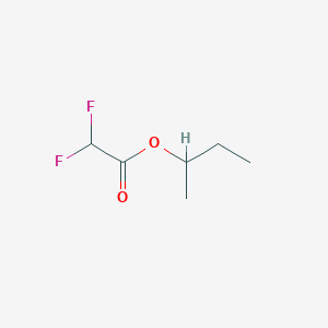 molecular formula C6H10F2O2 B14542832 Butan-2-yl difluoroacetate CAS No. 62223-11-4