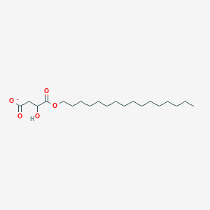 4-(Hexadecyloxy)-3-hydroxy-4-oxobutanoate