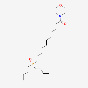 11-(Dibutylphosphoryl)-1-(morpholin-4-YL)undecan-1-one