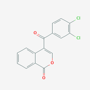 4-(3,4-Dichlorobenzoyl)-1H-2-benzopyran-1-one