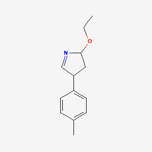 2-Ethoxy-4-(4-methylphenyl)-3,4-dihydro-2H-pyrrole