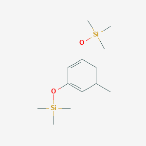 [(5-Methylcyclohexa-1,3-diene-1,3-diyl)bis(oxy)]bis(trimethylsilane)