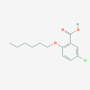 5-Chloro-2-(hexyloxy)benzoic acid