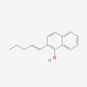 2-(Pent-1-en-1-yl)naphthalen-1-ol