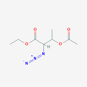 Ethyl 3-(acetyloxy)-2-azidobutanoate