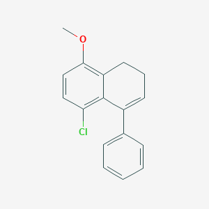 5-Chloro-8-methoxy-4-phenyl-1,2-dihydronaphthalene