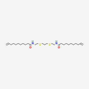 N,N'-[Propane-1,3-diylbis(sulfanediylethane-2,1-diyl)]di(undec-10-enamide)