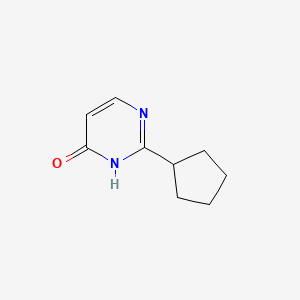 4-Hydroxy-2-(cyclopentyl)pyrimidine