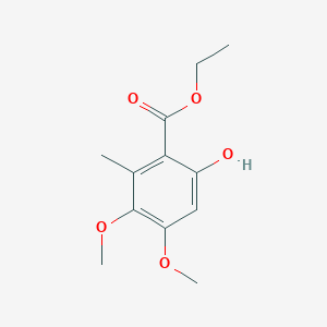 Ethyl 6-hydroxy-3,4-dimethoxy-2-methylbenzoate