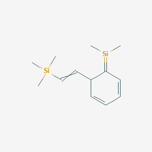 {2-[6-(Dimethylsilylidene)cyclohexa-2,4-dien-1-yl]ethenyl}(trimethyl)silane