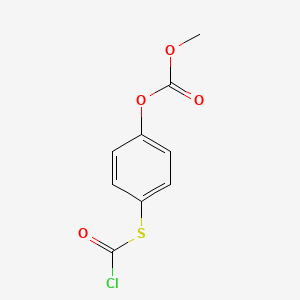 4-[(Chlorocarbonyl)sulfanyl]phenyl methyl carbonate