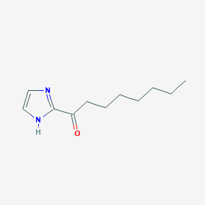 1H-Imidazole, 2-octanoyl-