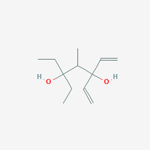 3-Ethenyl-5-ethyl-4-methylhept-1-ene-3,5-diol