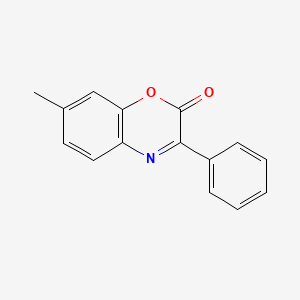 7-Methyl-3-phenyl-1,4-benzoxazin-2-one