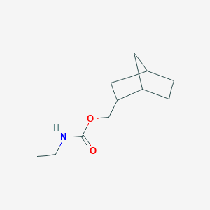 (Bicyclo[2.2.1]heptan-2-yl)methyl ethylcarbamate