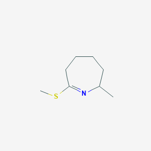 2-Methyl-7-(methylsulfanyl)-3,4,5,6-tetrahydro-2H-azepine