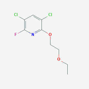 3,5-Dichloro-2-(2-ethoxyethoxy)-6-fluoropyridine