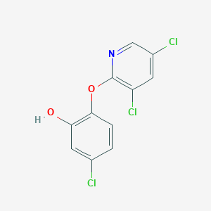 5-Chloro-2-[(3,5-dichloropyridin-2-yl)oxy]phenol