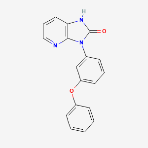 3-(3-Phenoxyphenyl)-1,3-dihydro-2H-imidazo[4,5-b]pyridin-2-one