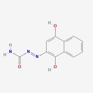 2-(1,4-Dioxo-1,4-dihydronaphthalen-2-yl)hydrazine-1-carboxamide