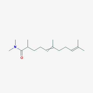 N,N,2,6,10-pentamethylundeca-5,9-dienamide