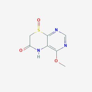 4-Methoxy-8lambda~4~-pyrimido[4,5-b][1,4]thiazine-6,8(5H,7H)-dione