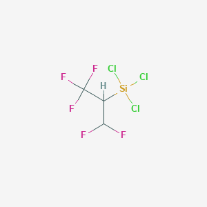 Trichloro(1,1,1,3,3-pentafluoropropan-2-yl)silane