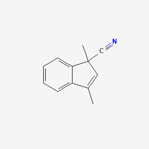 1,3-Dimethyl-1H-indene-1-carbonitrile