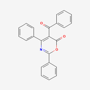 5-Benzoyl-2,4-diphenyl-6H-1,3-oxazin-6-one