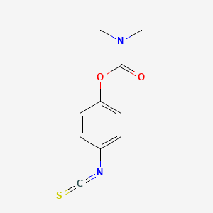 4-Isothiocyanatophenyl dimethylcarbamate