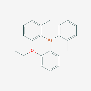 (2-Ethoxyphenyl)bis(2-methylphenyl)arsane