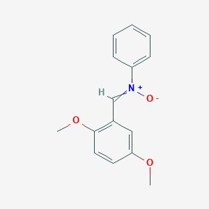 (2,5-Dimethoxyphenyl)-N-phenylmethanimine N-oxide